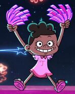 Toñita in her normal attire