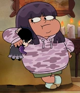 LotLot in her casual outfit.