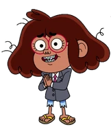 Tater wearing a blazer suit and tie in "Summer of Chisme".