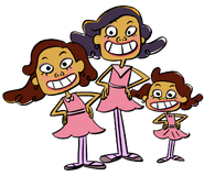 The T-Sisters in the Pitch bible.