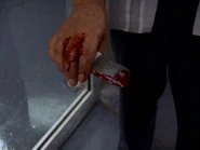 Idzik with the shiv he used on Omar.