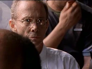 Idzik on the evacuation bus.