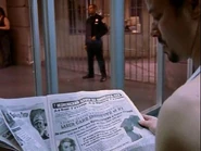 Stanislofsky reading a Russian newspaper.