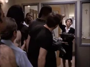 Browne able to be seen on the left side as a background character in Visits, Conjugal and Otherwise