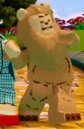 The Cowardly Lion in LEGO Dimensions