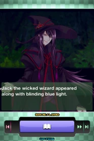 Jack the Wicked Wizard. He is Lucille's Younger Twin Brother (He is based on both the wicked witch of the west and the wicked witch of the east).