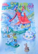 China Country in Oz illustration.