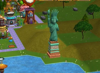 The Munchkin Liberty Statue.
