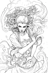 Glinda in The Legend of Oz: Wicked West comic