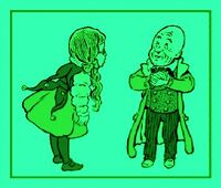 "Making Believe?"  Cried Dorothy.