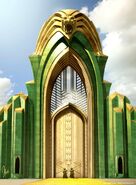 Emerald City Gate of Oz the Great & Powerful