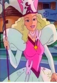 Glinda as shown in the The Wizard of Oz (TV series) in 1990 voiced by BJ ward