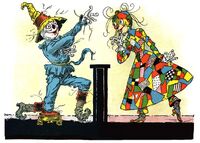 The Patchwork Girl is the Scarecrows' love interest!