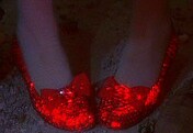 Dorothy's Ruby Slippers in Return to Oz