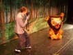 Pastoria (Matthew Lewis) and the Cowardly Lion (Brian Kornblum). (2010 Revival)