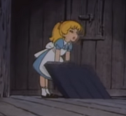 Dorothy Opens Cellar Trap Door-1982 Anime Movie