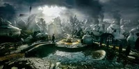 A shattered China Country in Oz the Great and Powerful