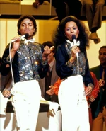 Diana Ross and Michael Jackson
