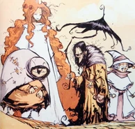 Glinda with the Witches of Oz. By Skottie Young.