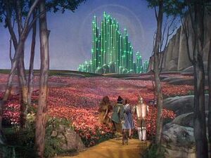 Emerald City movie poppy field