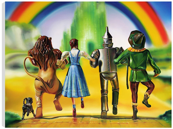 Follow The Yellow Brick Road Dorothy Of Oz Shirt - Printing Ooze