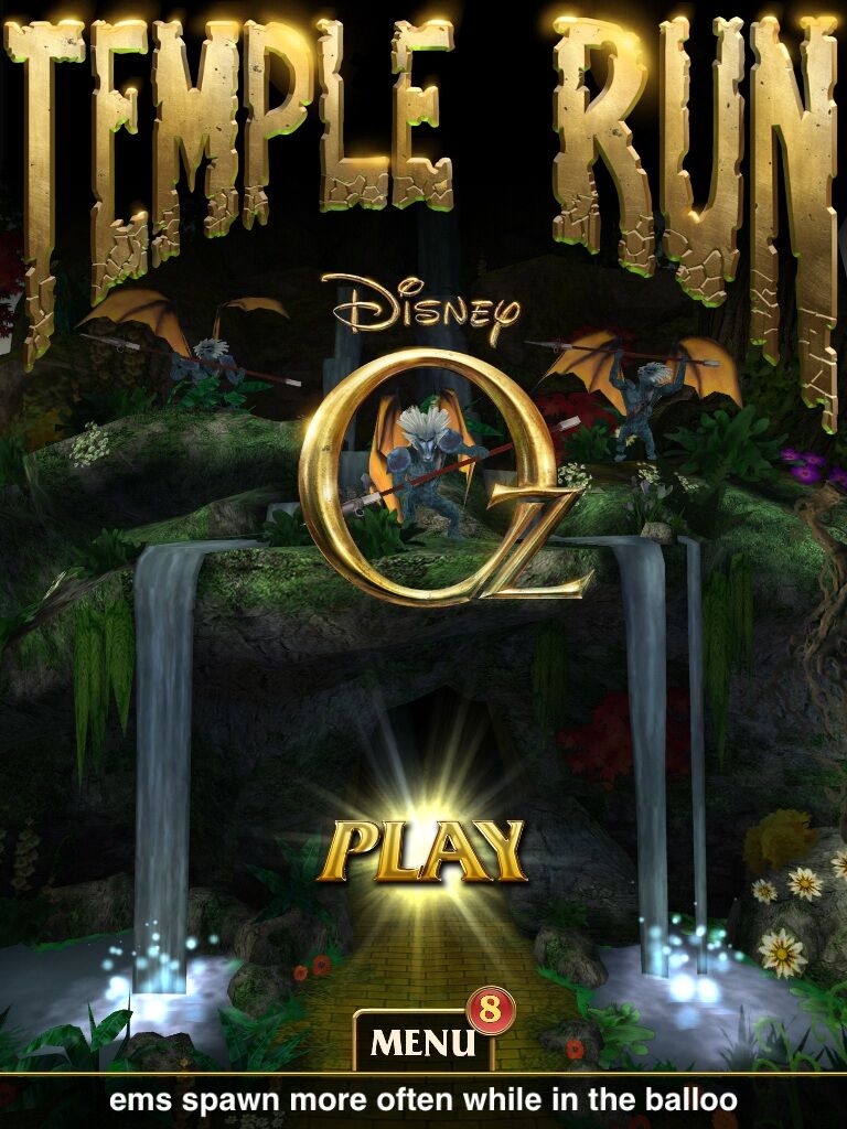 Review : Temple Run: Oz by Disney –