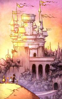 The Tin Woodman's Tin Castle.