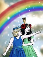 Princess Dorothy and Princess Ozma of Oz, Over the Rainbow...