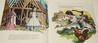 Return to Oz Little Golden Book illustration