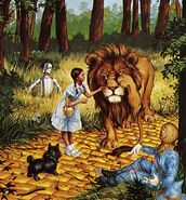 Dorothy in The Wonderful Wizard of Oz.