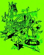 Jinjur and her girls raid the Emerald City!