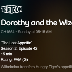Category:Dorothy and the Wizard of Oz Season 2 episodes | Oz Category:Dorothy and the Wizard of Oz Season 2 episodes | Oz