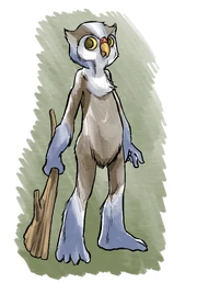 An owl-headed phanfasm. Copyright Joshua M