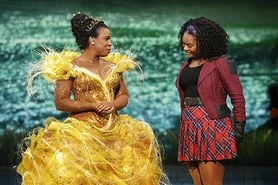 Uzo Aduba as Glinda. 2015