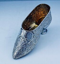Get silver slippers discount