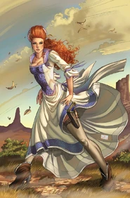 Glinda in The Legend of Oz: Wicked West comic