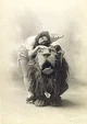 Arthur Hill as the Lion and Anna Laughlin as Dorothy (1902)