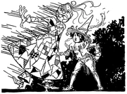 Scraps shields Ojo from harm