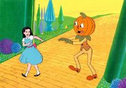 Jack Pumpkinhead and Dorothy