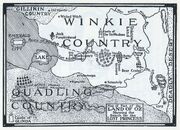 Lost Princess of Oz map