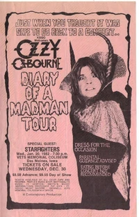 Madman Tour Poster