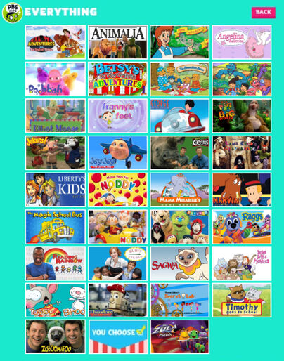 All Childhood Shows | PBS Kids Wiki | Fandom