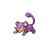 My shiny Rattata from Pokemon FireRed by Advanceshipper2021 on