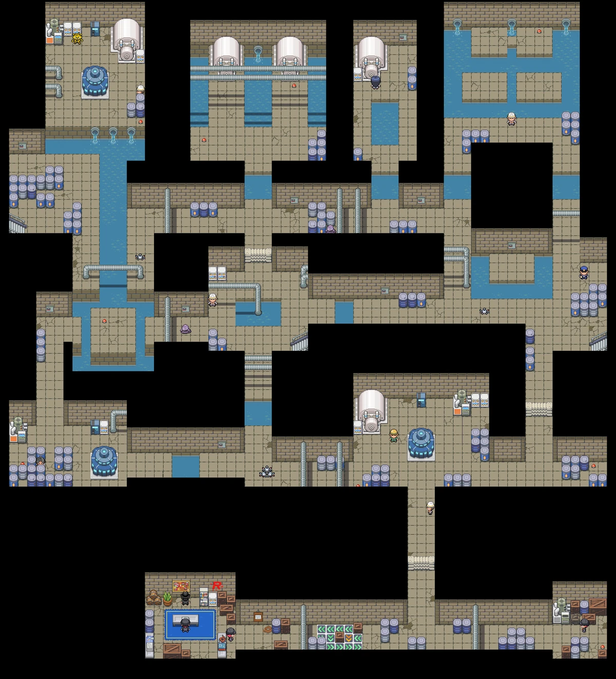 Hazeport Maintenance Tunnels Pokemon Infinity Wiki Fandom