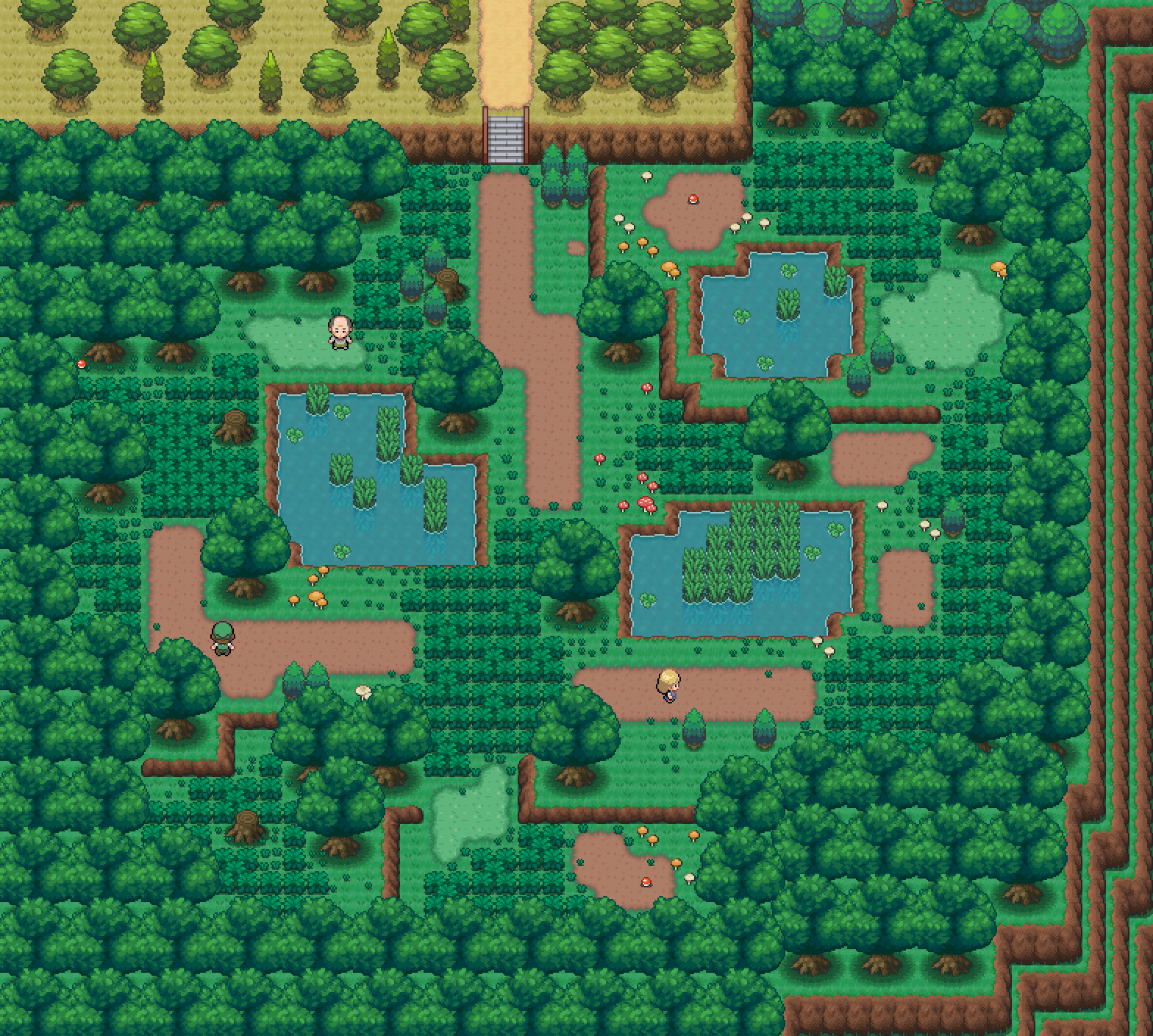 Johto Safari Zone Swamp Area image - Pokemon Planet - IndieDB