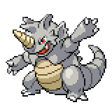 Rhydon - #112 -  Pokédex