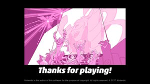 The picture at the end of Ribbon Girl's Grand Prix.