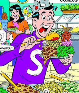 Jughead eating.