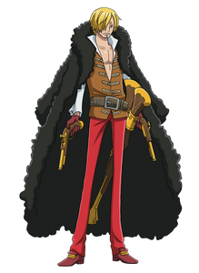 Sanji's third outfit from One Piece Film Z.