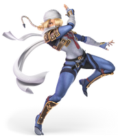 Sheik as she appears in Super Smash Bros. Ultimate.